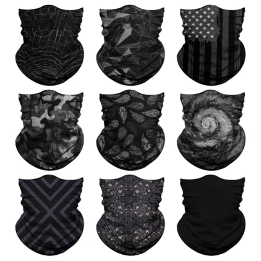 Neck Gaiter for Men Women Head - Face Scarf Mask ulasan dan harga