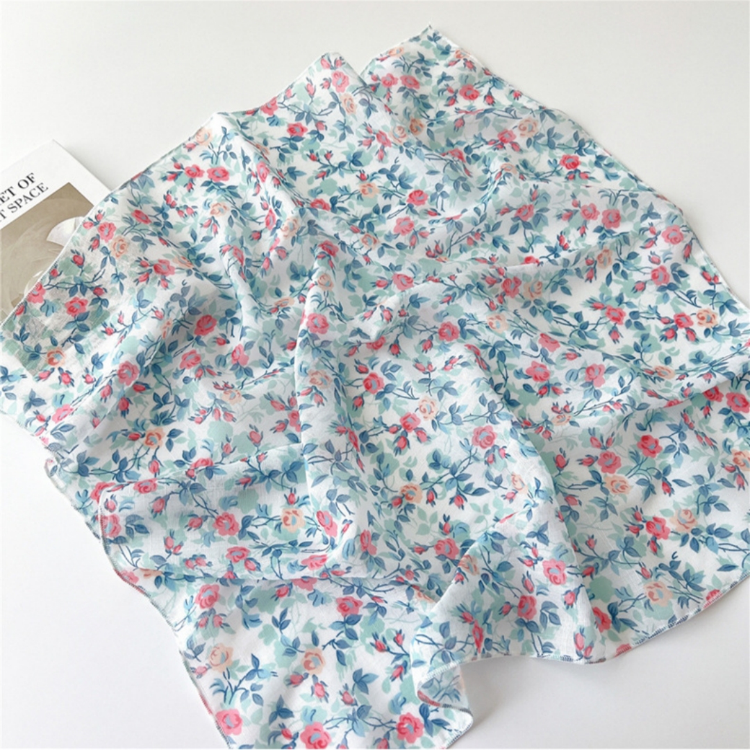 Spring Autumn Scarf Chic Fashi - Bandana Cotton ulasan dan harga
