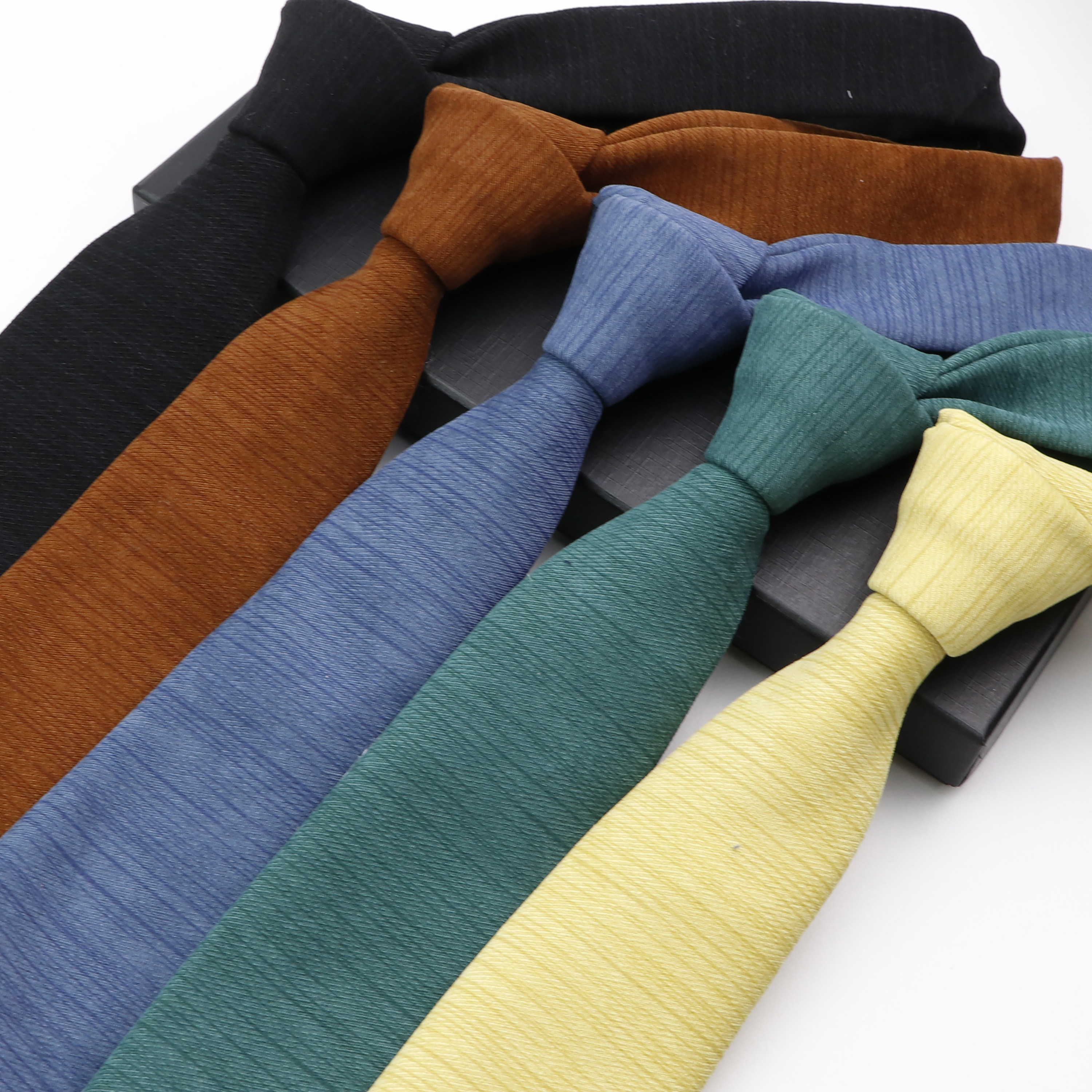 Men's Soft Downy Suede Tie Sol - Skinny Tie Men ulasan dan harga