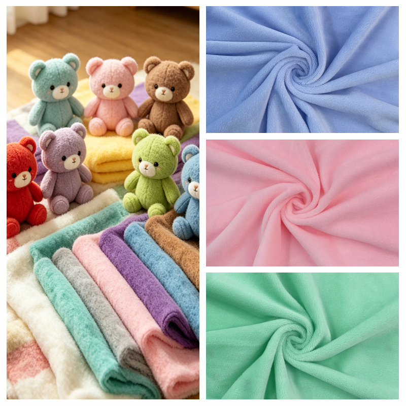 44 Colors Soft Short Plush Fab - Woven Scarf Blanket ulasan dan harga