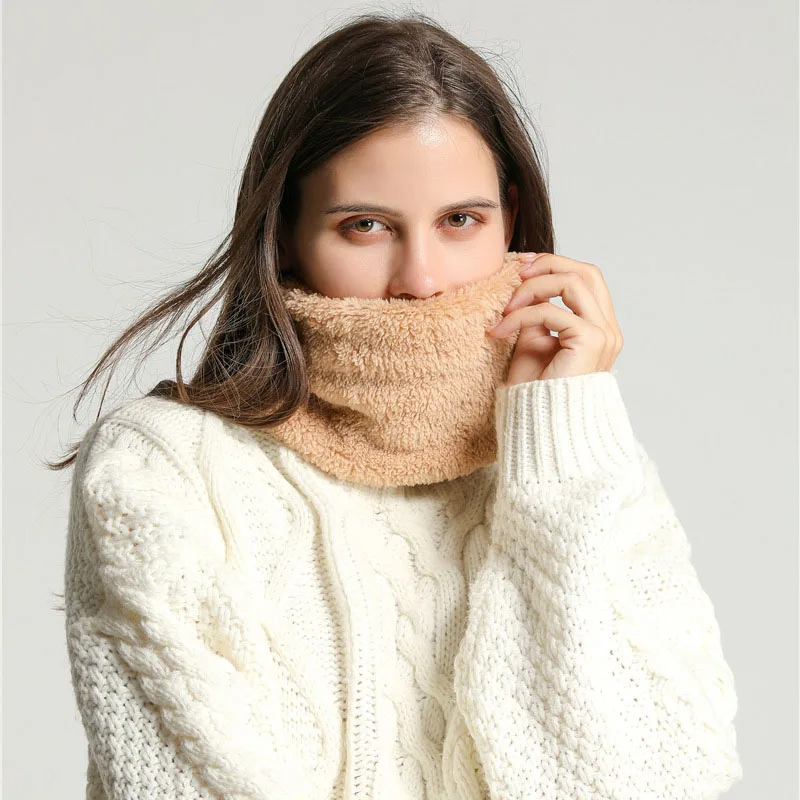 New Cashmere Warm Neckerchief  - Muffler Men Wool ulasan dan harga