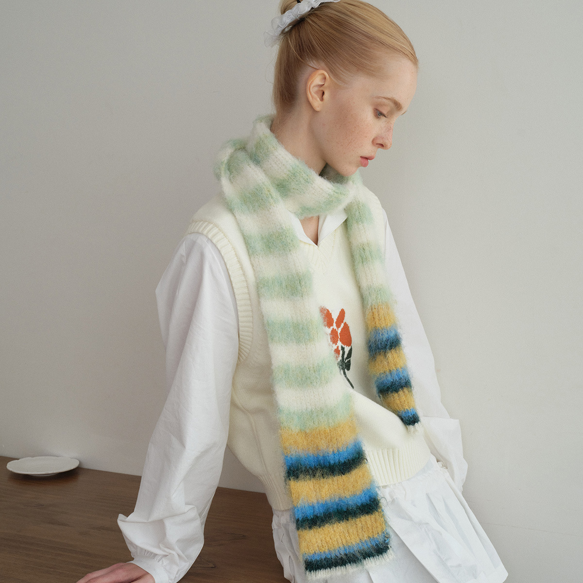 Women Winter Cashmere Scarf 20 - Woven Scarf Blanket ulasan dan harga