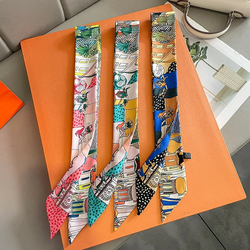 Luxury Design Horse Print Skin - Ascot Neck Scarf ulasan dan harga