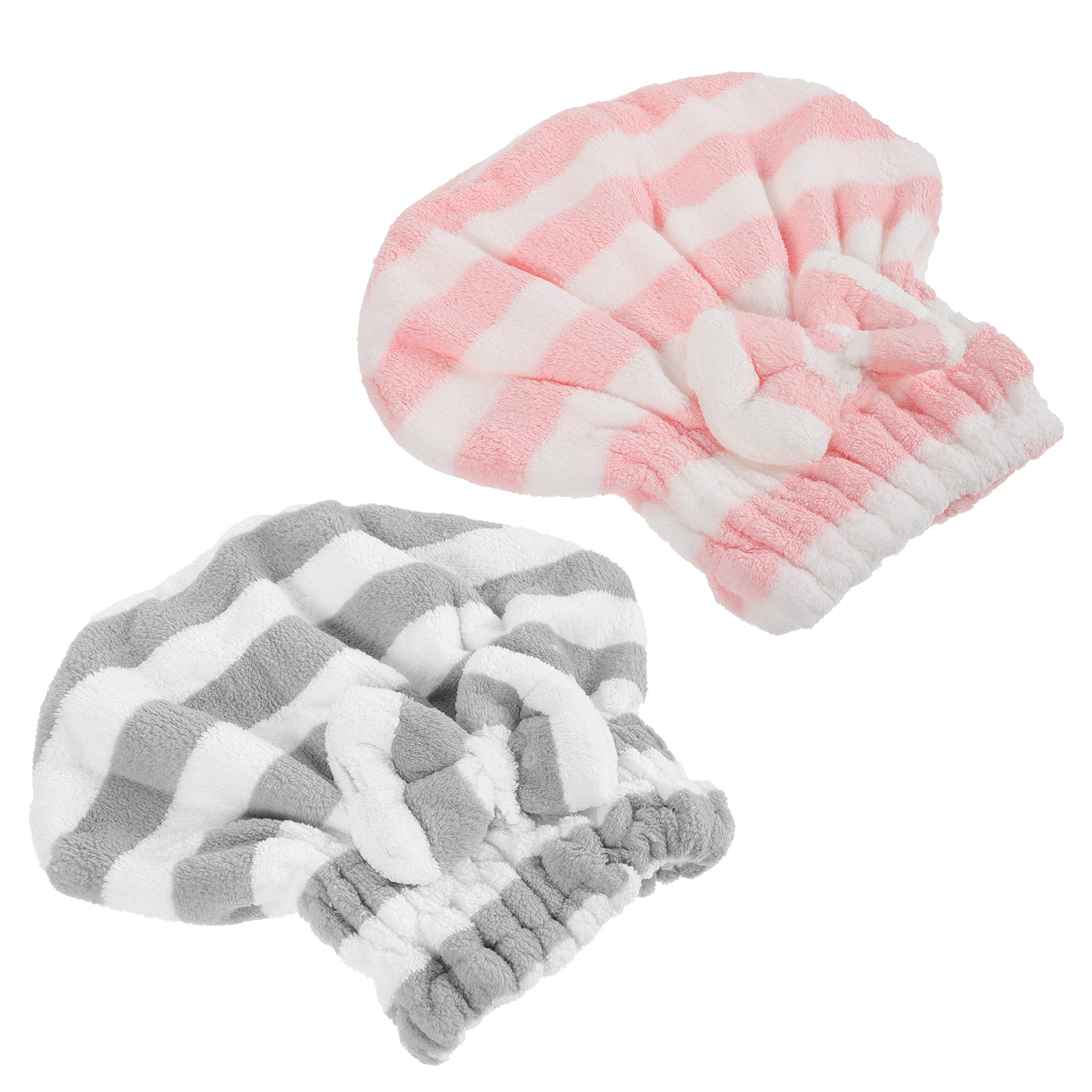 2Pcs Hair Drying Turban Cap Ab - Head Wrap Turban ulasan dan harga