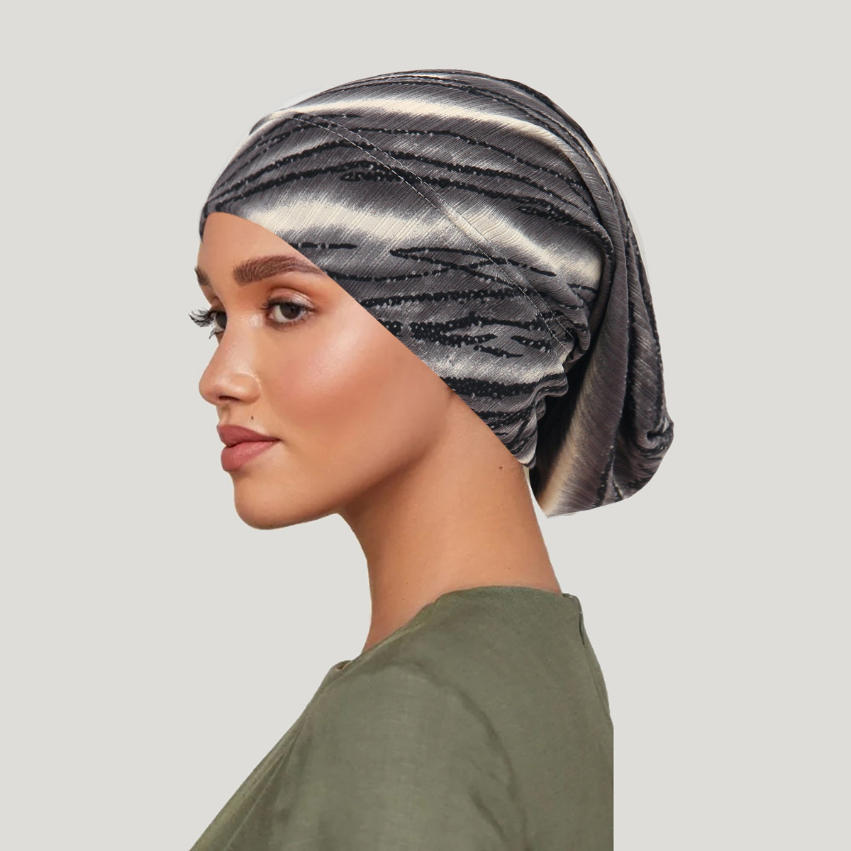 2026 New Tie-dye Hair Cover Ca - Head Wrap Turban ulasan dan harga