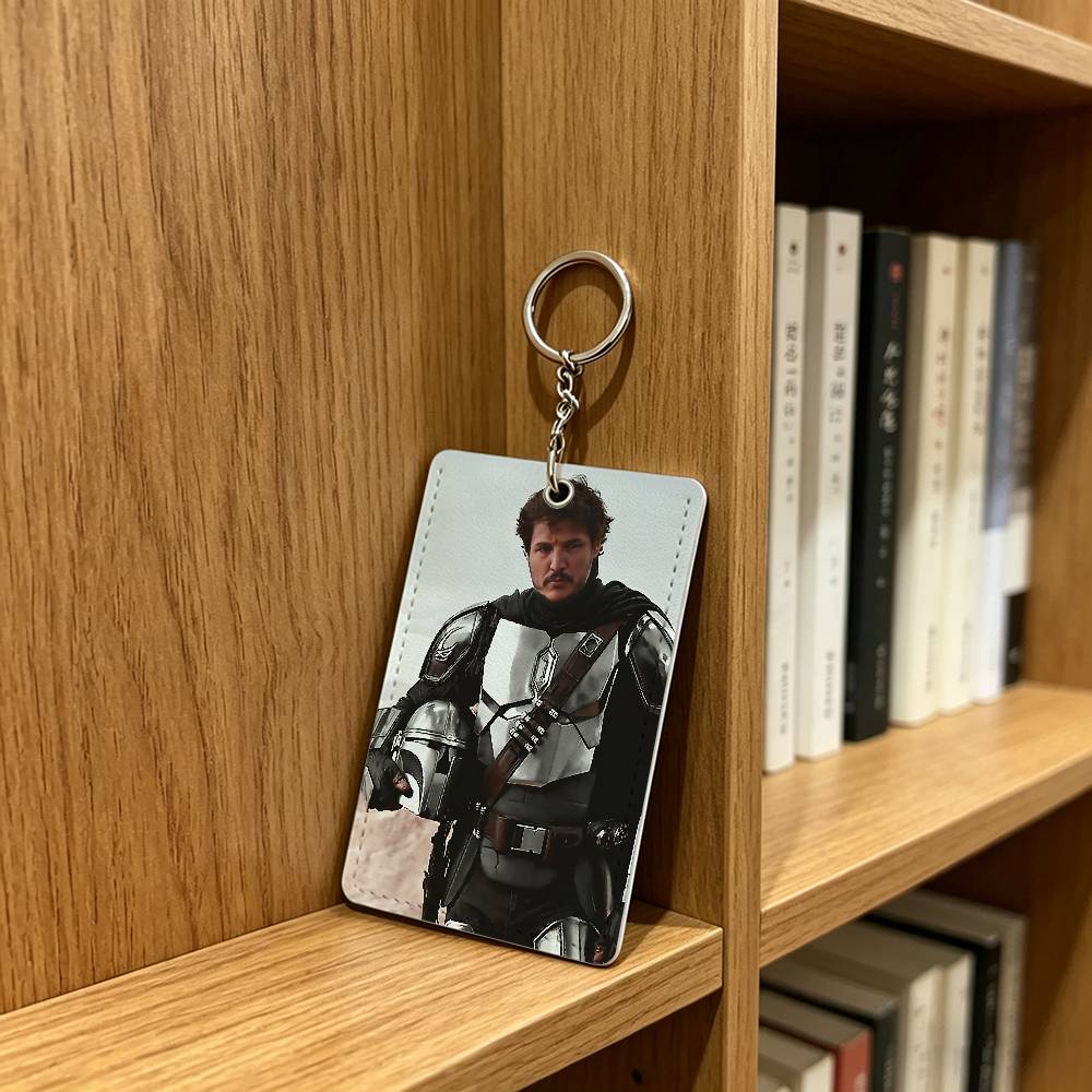 Cool Actor P-Pedro Pascal Card - Lanyard Badge Holder ulasan dan harga