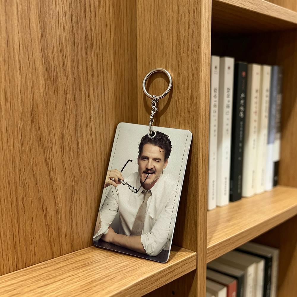 Cool Actor P-Pedro Pascal Card - Lanyard Badge Holder ulasan dan harga