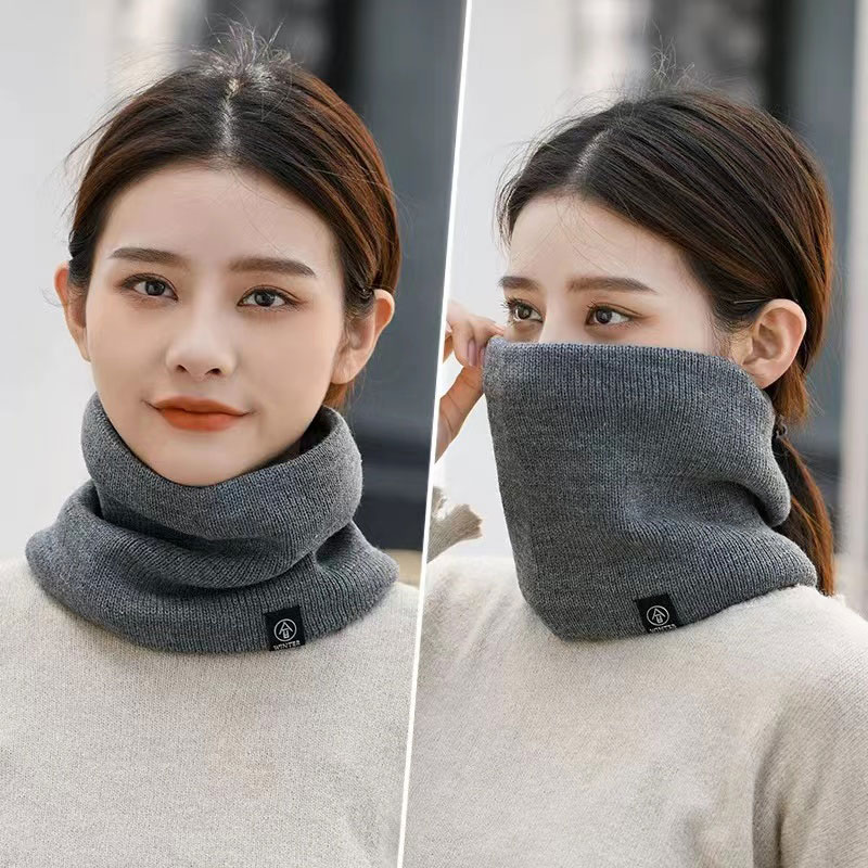 Fashion Women Knitted Scarf So - Muffler Men Wool ulasan dan harga