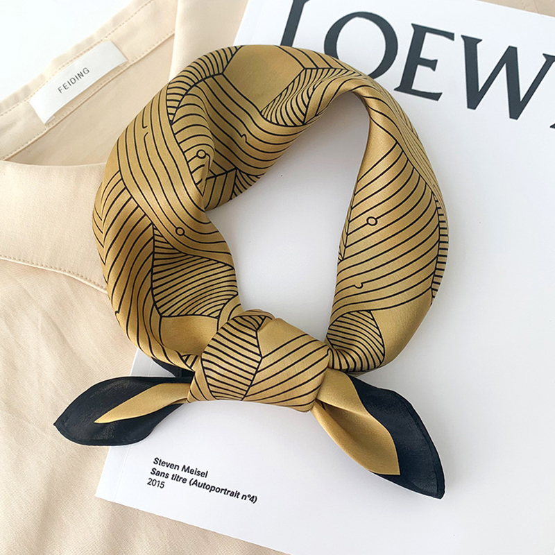 1pcs 70cm Striped Geometric Pa - Silk Tie Striped ulasan dan harga