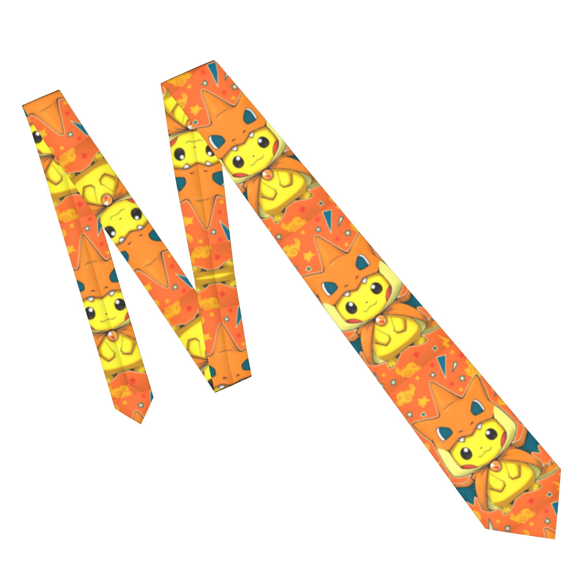 Cute Cartoon Manga Pokemoned N - Skinny Tie Men ulasan dan harga