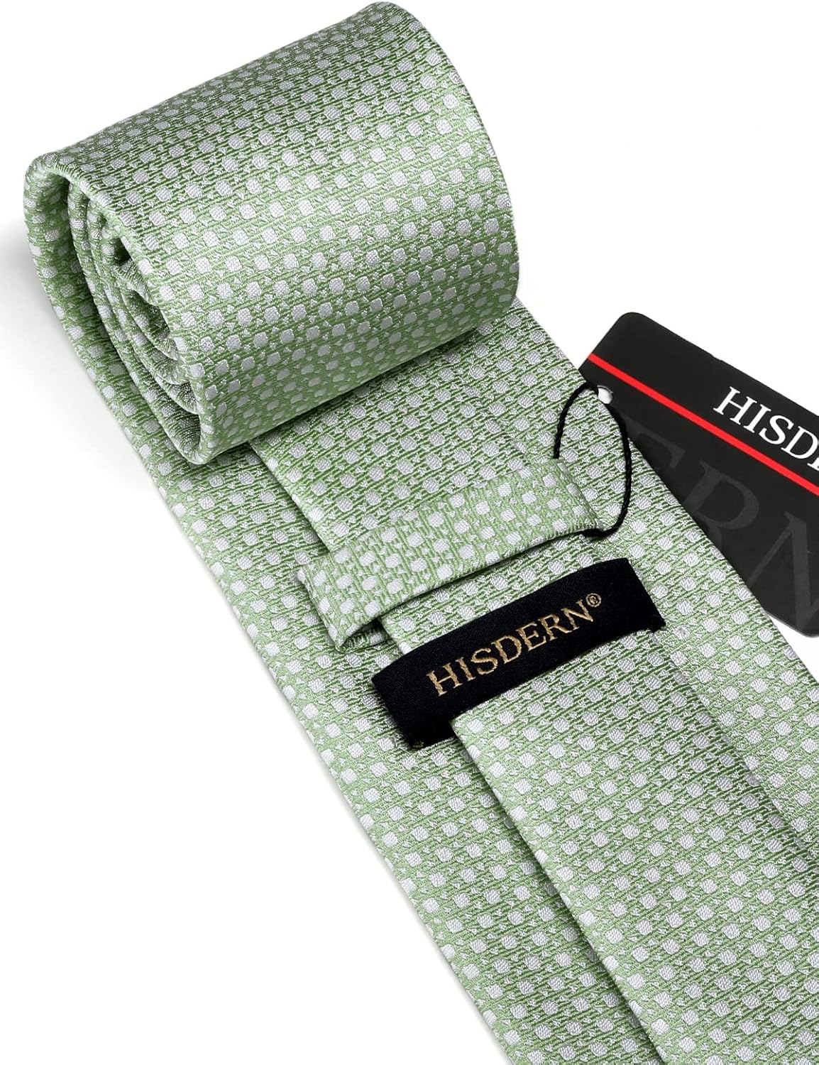 Classic Checkered Tie Set with - Pocket Square Set ulasan dan harga