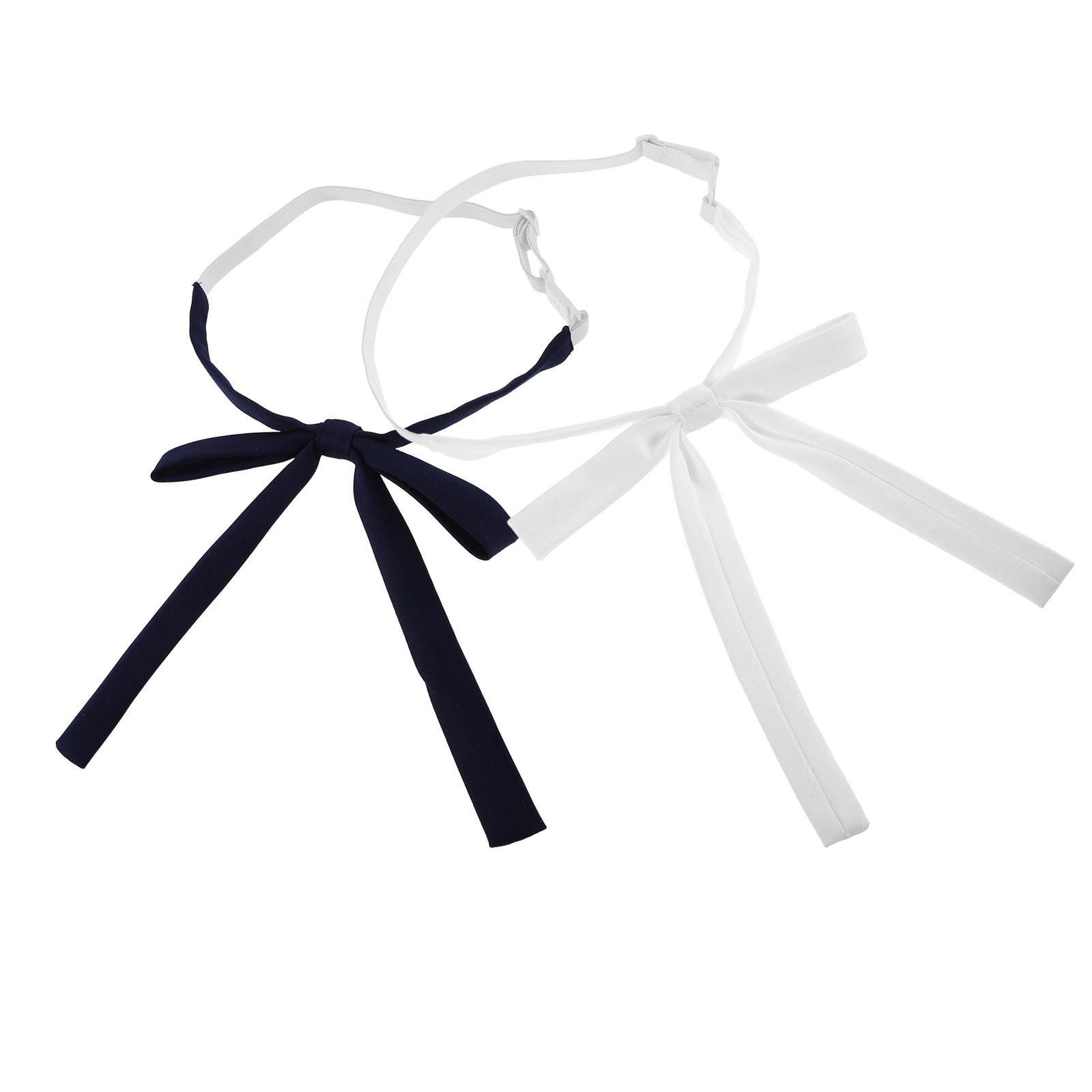 2Pcs Japanese Style Narrow Bow - Bow Tie Pre Tied ulasan dan harga