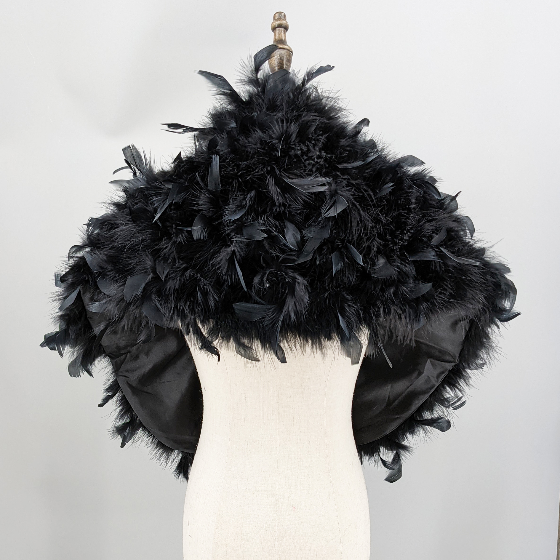 Black Feather Shawl for Women  - Stole Wedding Shawl ulasan dan harga