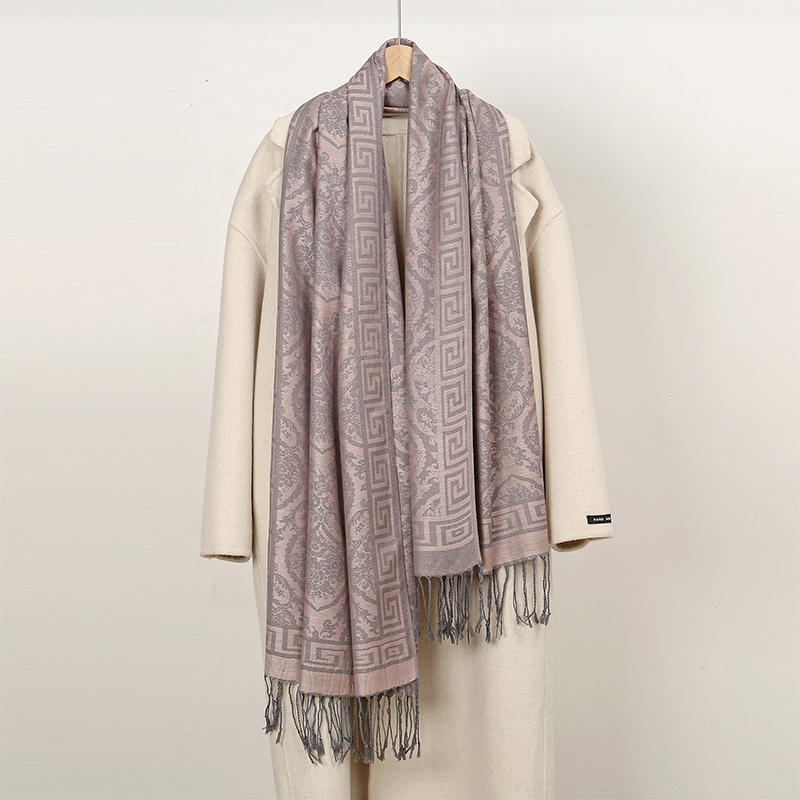 2024 Luxury Thick Cashmere Sca - Woven Scarf Blanket ulasan dan harga