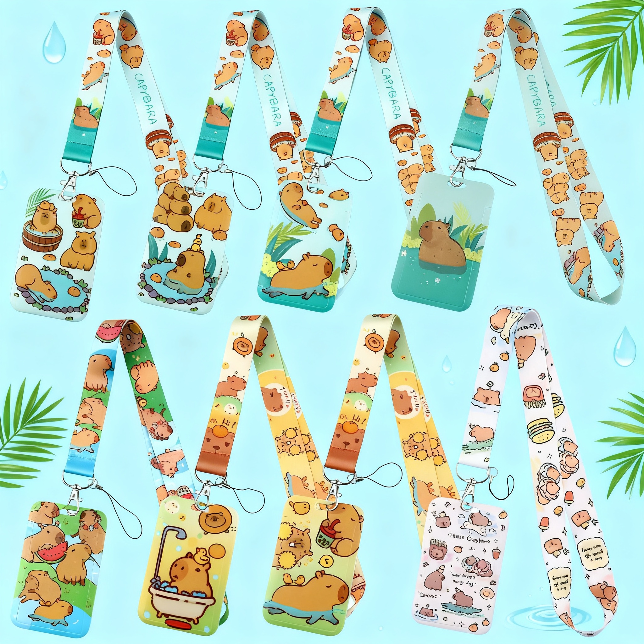 Cute Capybara Lanyards for Key - Lanyard Badge Holder ulasan dan harga