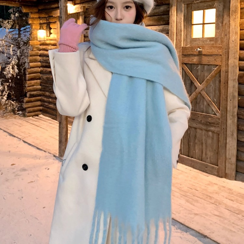 Winter Scarf for Women Cashmer - Woven Scarf Blanket ulasan dan harga