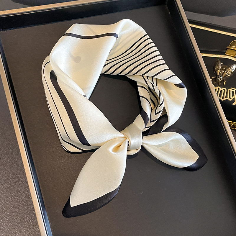 Design Shawl 100% Real Silk Sq - Ascot Neck Scarf ulasan dan harga