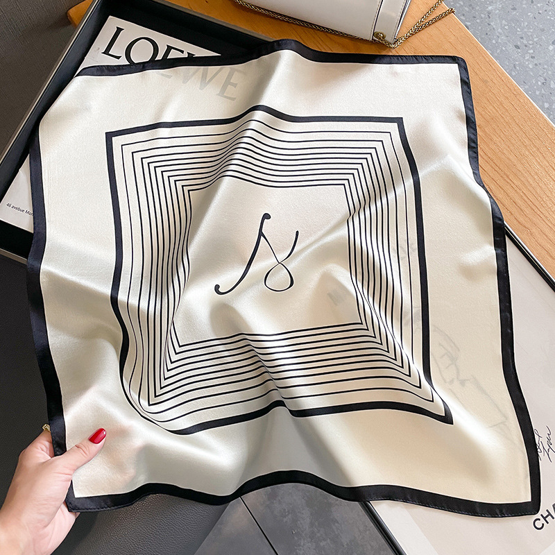 Design Shawl 100% Real Silk Sq - Ascot Neck Scarf ulasan dan harga