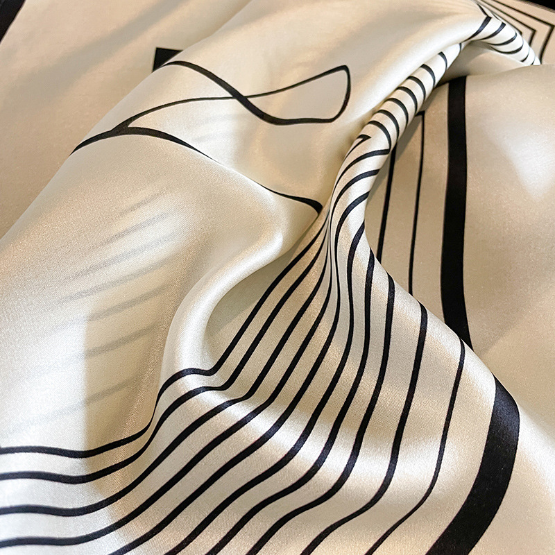 Design Shawl 100% Real Silk Sq - Ascot Neck Scarf ulasan dan harga