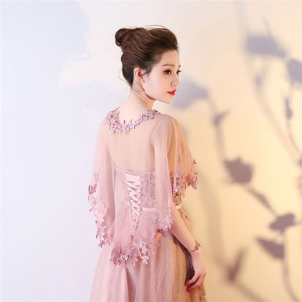 Fashion Elegant Lace Shawl Bri - Stole Wedding Shawl ulasan dan harga