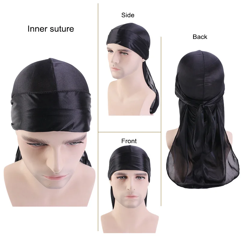 Long Tail Unisex Adult Satin D - Bandana Doo Rag ulasan dan harga