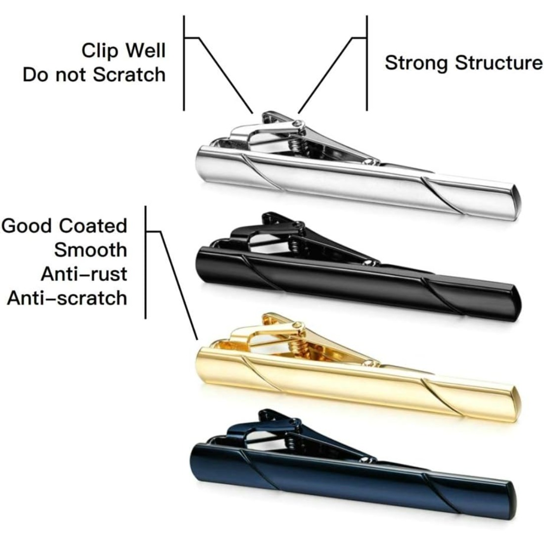 Father's Day Gift Men's Tie Cl - Tie Bar Set Gift ulasan dan harga