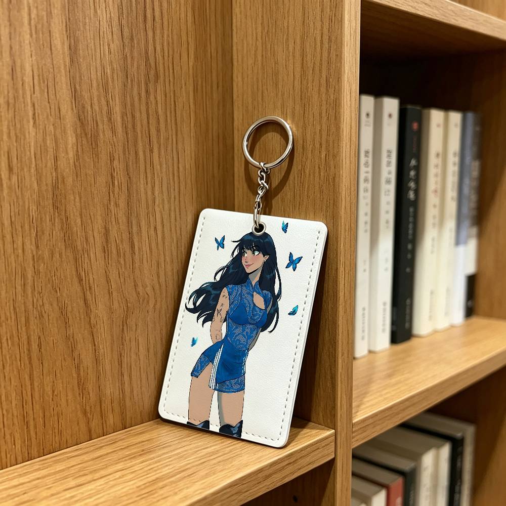 A-Aitana C-Cuarto azul Card Ho - Lanyard Badge Holder ulasan dan harga