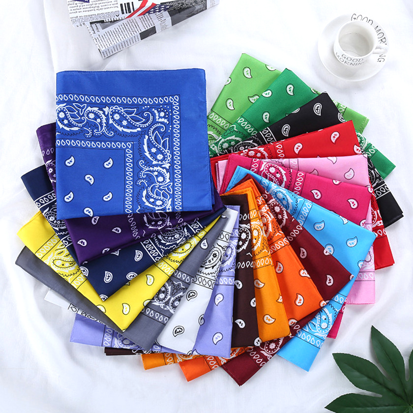 New Headbands Unisex Cotton Ba - Bandana Cotton ulasan dan harga