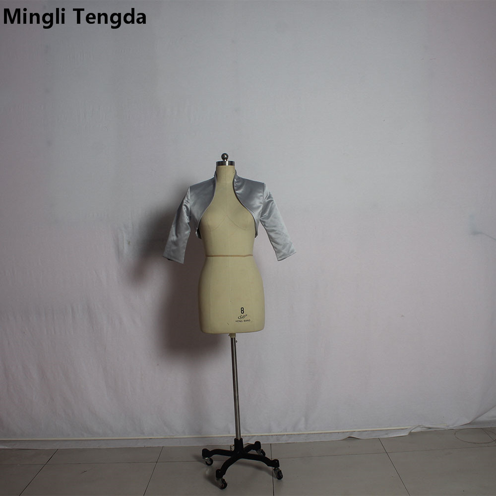 Custom Made 3/4 Sleeves New Si - Stole Wedding Shawl ulasan dan harga