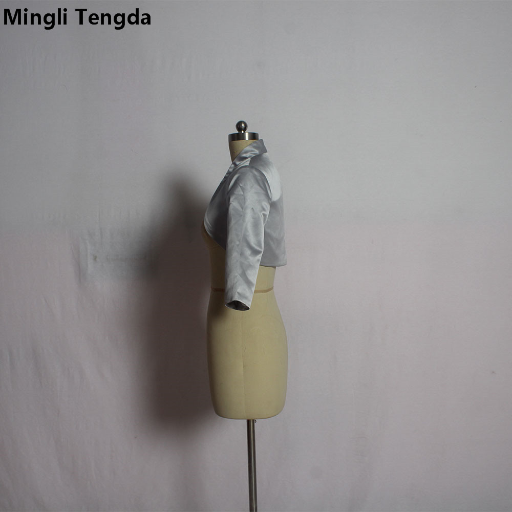 Custom Made 3/4 Sleeves New Si - Stole Wedding Shawl ulasan dan harga