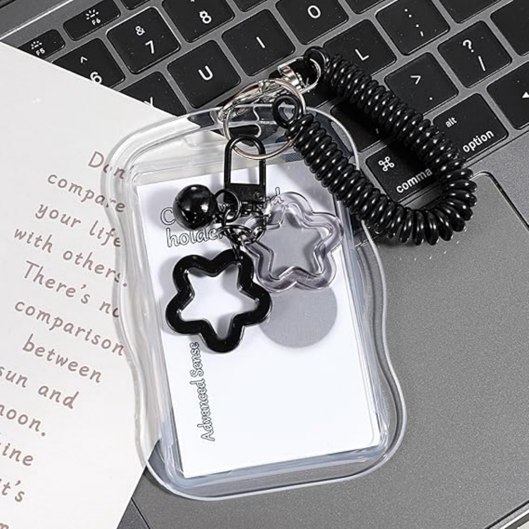 Photocard Holder Keychain 8.5c - Lanyard Badge Holder ulasan dan harga