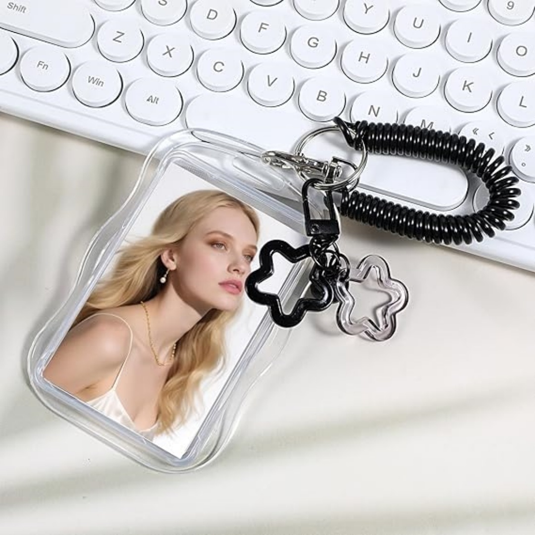 Photocard Holder Keychain 8.5c - Lanyard Badge Holder ulasan dan harga