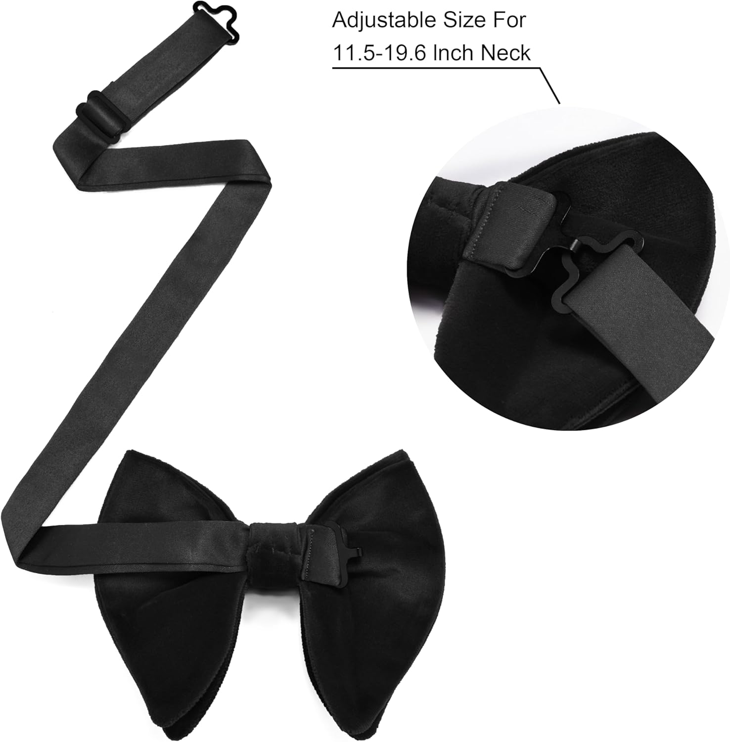 Solid Velvet Pre-tied Bow Tie  - Bow Tie Pre Tied ulasan dan harga
