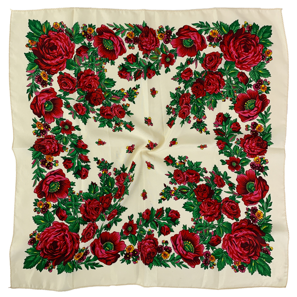 70*70cm Russian Square Scarf W - Bandana Cotton ulasan dan harga