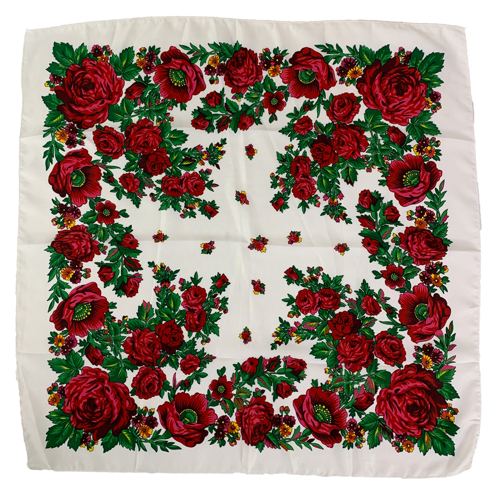 70*70cm Russian Square Scarf W - Bandana Cotton ulasan dan harga