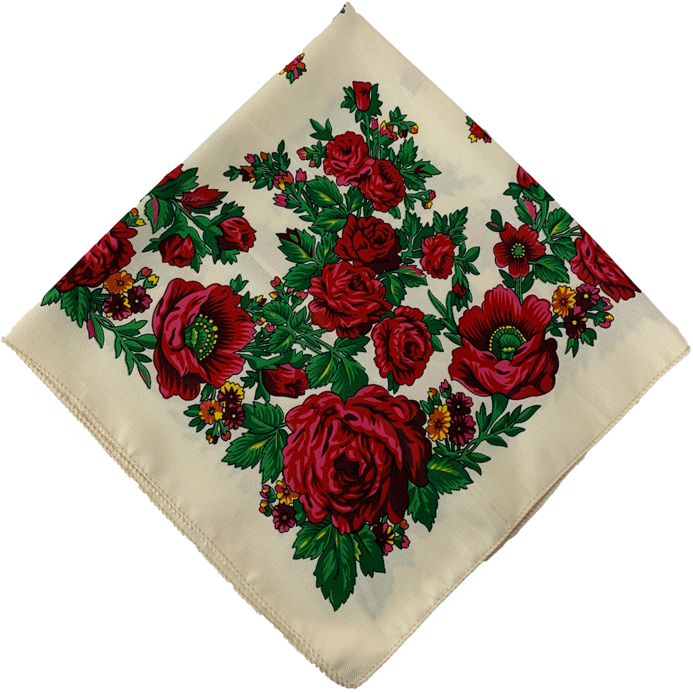70*70cm Russian Square Scarf W - Bandana Cotton ulasan dan harga