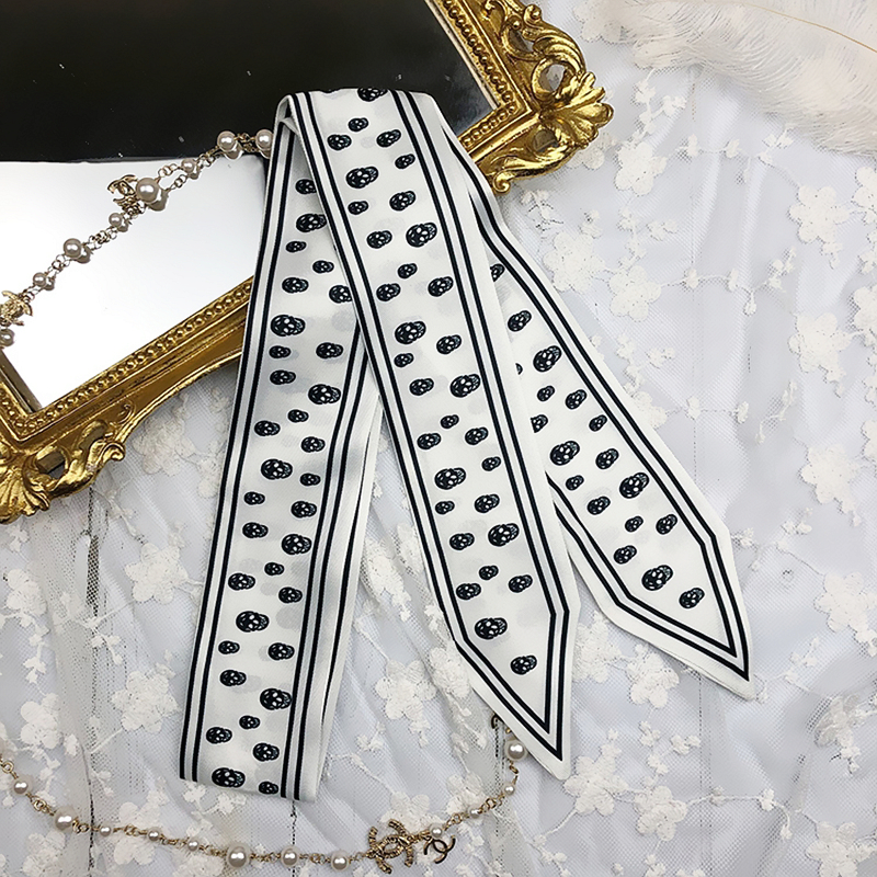 115cm Tied bag Handle silk sca - Silk Tie Striped ulasan dan harga